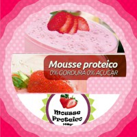Mousse Proteico - Morango